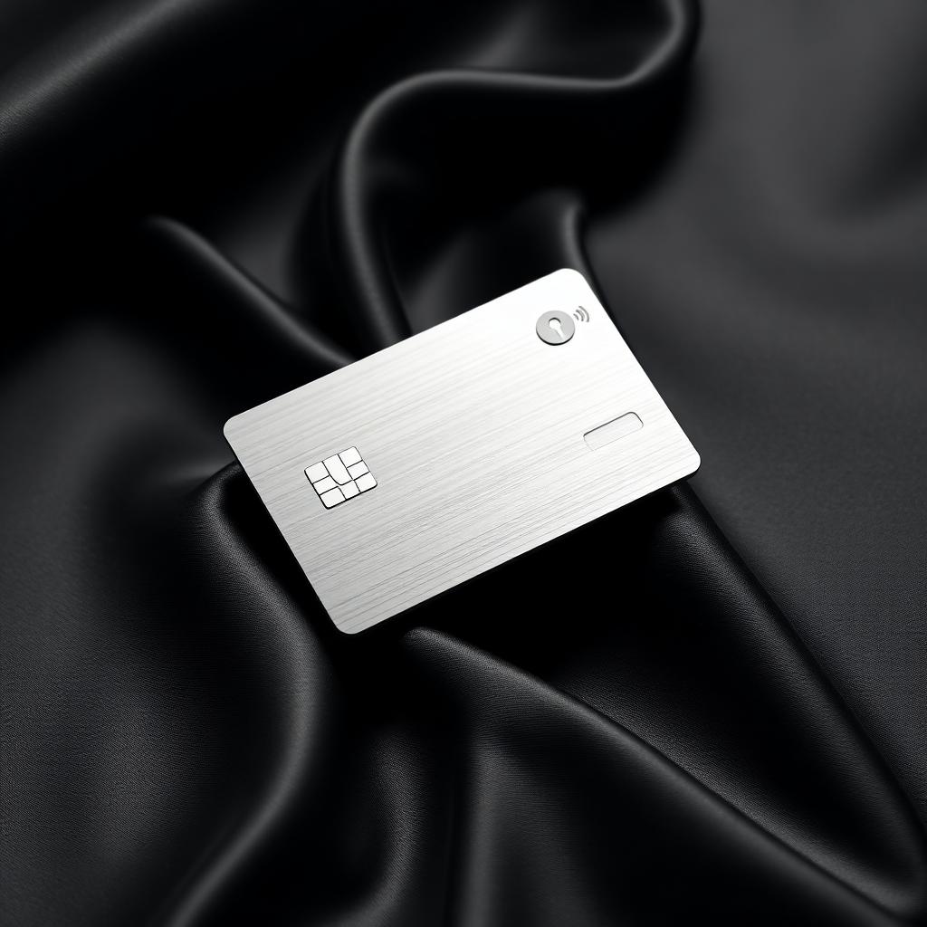 Silver digital membership card
